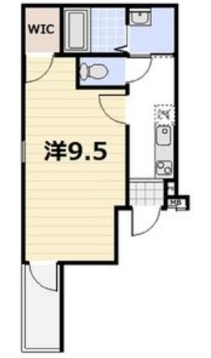 フジパレス服部本町Ⅱ番館の間取り