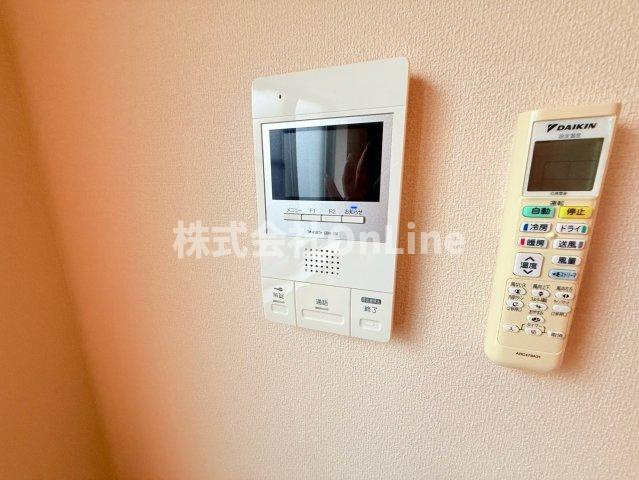 八尾市明美町２丁目の賃貸マンションのセキュリティ