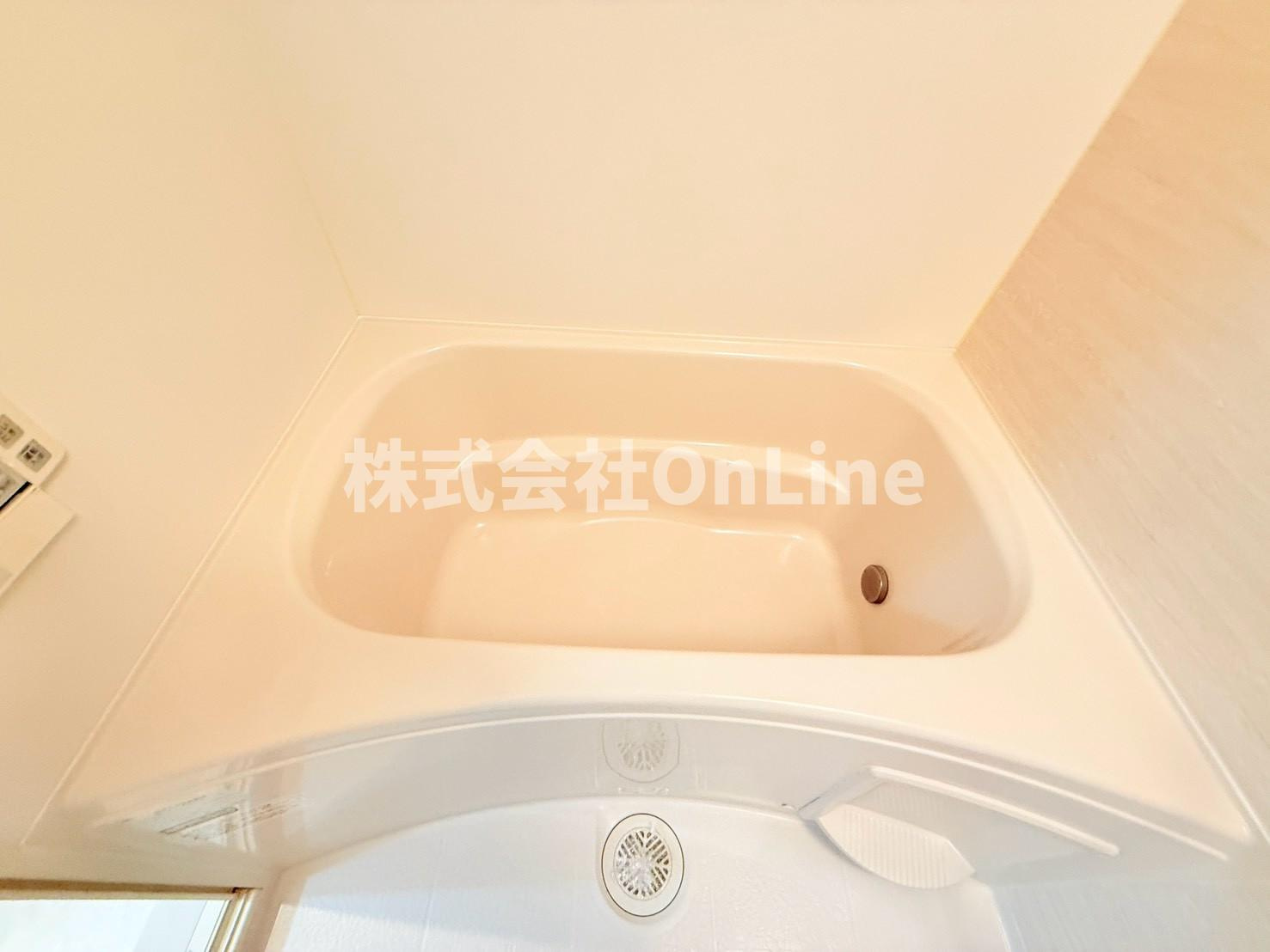八尾市明美町２丁目の賃貸マンションの浴室