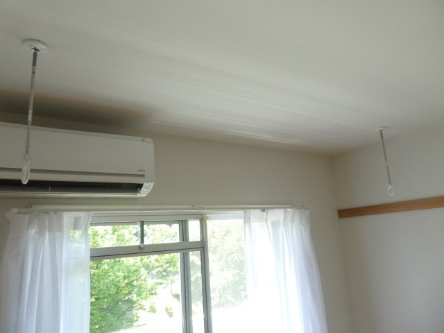 雨の日でも室内に洗濯物が干せる便利さです！