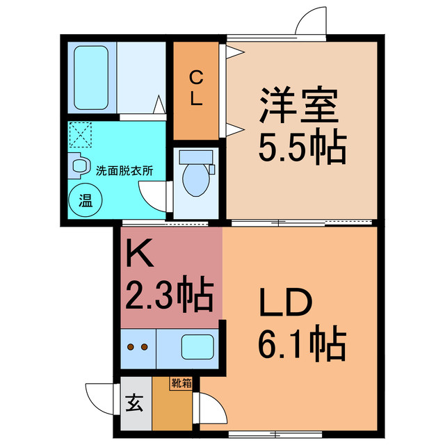 ドルフ②の間取り