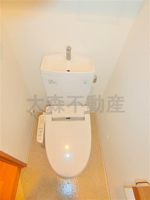 プロスペクト大森海岸のトイレ|温水暖房便座付きトイレ