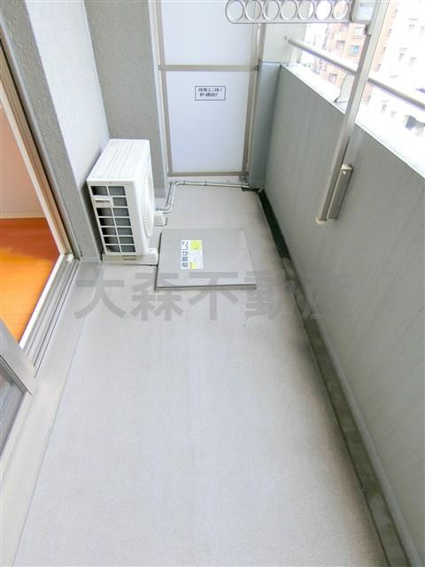 プロスペクト大森海岸のバルコニー