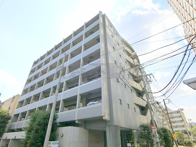 プロスペクト大森海岸の外観|2003年3月築RC鉄筋コンクリート造8階建て総戸数89戸の賃貸マンション1K~2DK
東京都大田区大森北2丁目　JR京浜東北線大森駅徒歩8分京急本線大森海岸駅徒歩3分