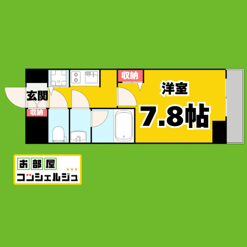 セイワパレス丸の内駅前プレミアの間取り