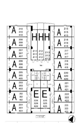 グランピーノ妙典　D-013の区画図