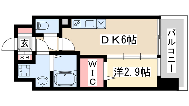 【間取り】 | プレサンス東淀川駅前プローシェ