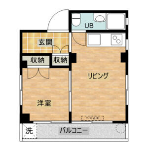 【間取り】 | 黒門町ハイツ