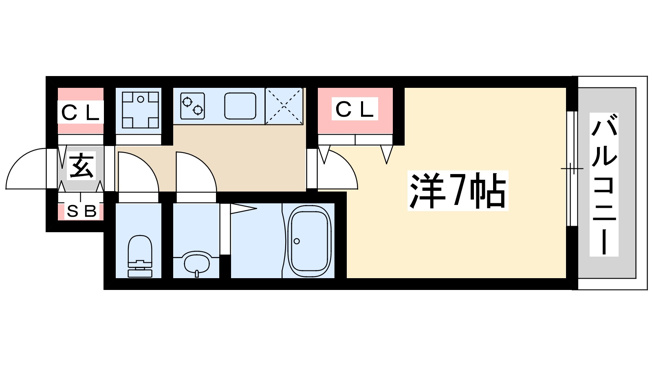 【間取り】 | プレサンス江坂クォーレ