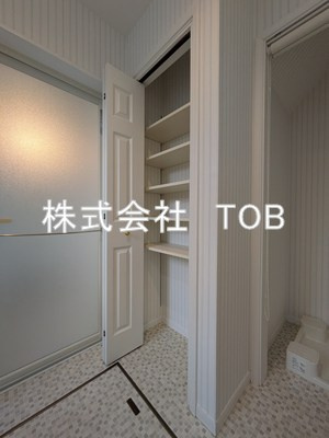 【設備】 | ミルクリーク深大寺テラス  | リネン庫※クリーニング完了前※別部屋参考写真