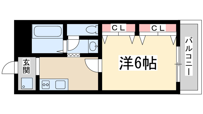【間取り】 | サンフラッツ新大阪別館