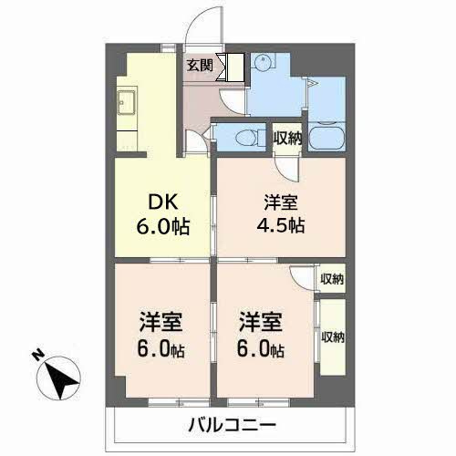 メゾンヒカリの間取り