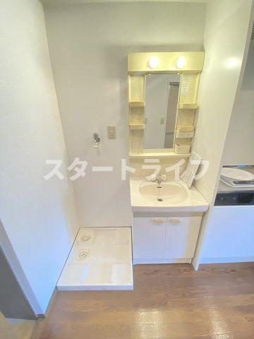 大阪市淀川区野中南１丁目の賃貸マンションの洗面所