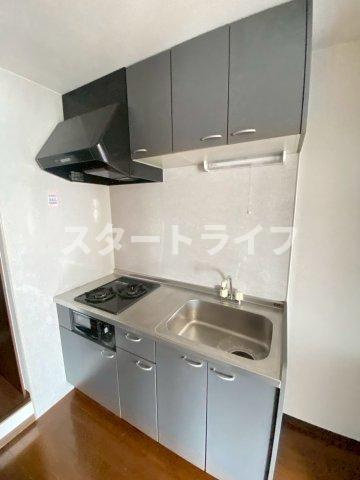 大阪市東淀川区東中島４丁目の賃貸マンションのキッチン