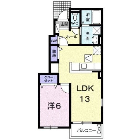 プランセスⅢの間取り