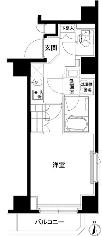 ルーブル木場の間取り