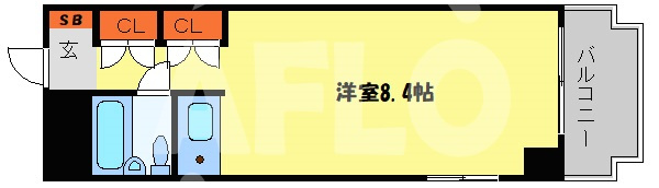 セイワパレス福島の間取り|セイワパレス福島　間取り