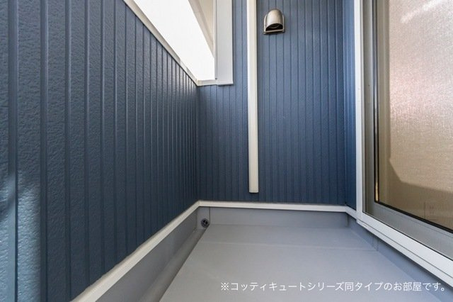 ビートル　ハイツＡのバルコニー