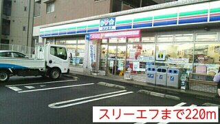 エレガンテ　カーサの周辺|スリーエフまで220m