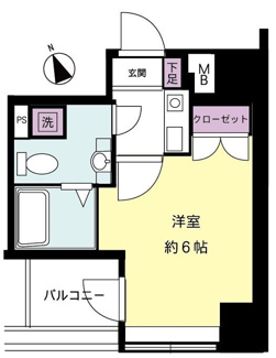 【間取り】 | サンテミリオン茅場町リバーサイド
