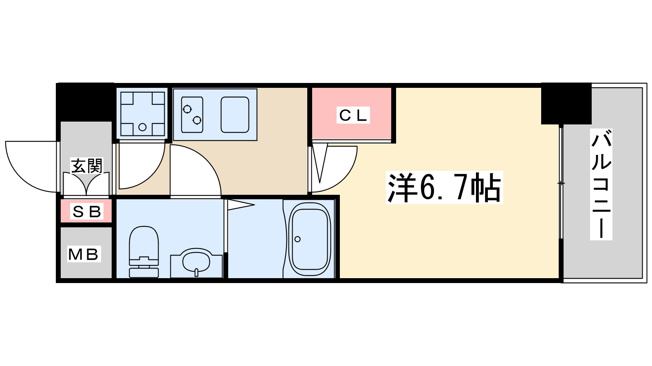 【間取り】 | アドバンス新大阪ラシュレ