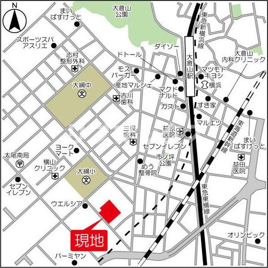 【外観】アソシエール大倉山 