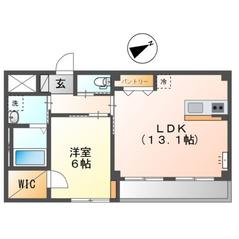 フロンティアの間取り