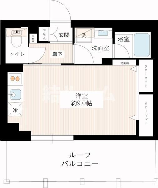 練馬区北町６丁目の賃貸マンションの間取り