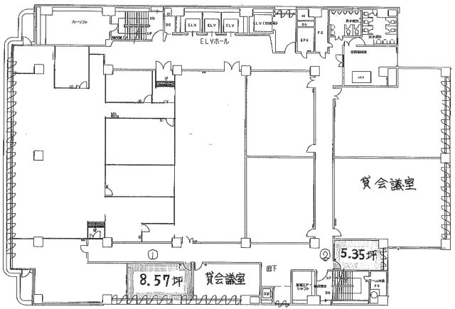 日本教育会館の間取り