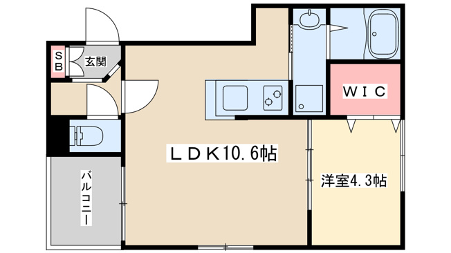【間取り】 | パラシオ柴島