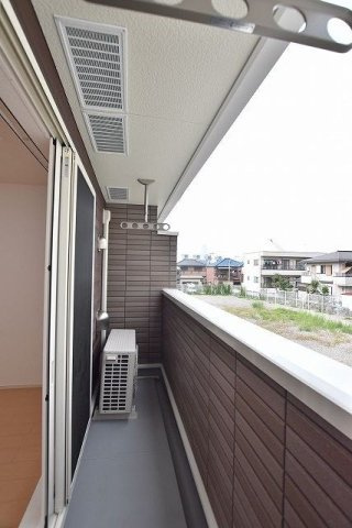 ロワールＦⅡのバルコニー