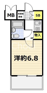 【間取り】 | ダイアパレス京都・祇園
