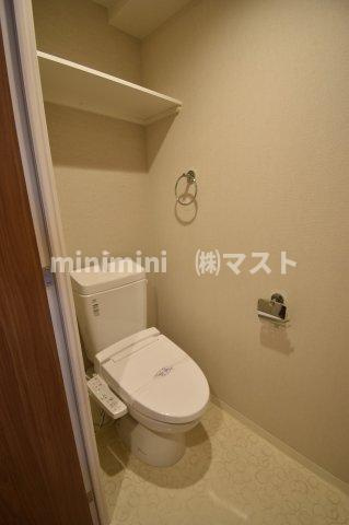 レジュールアッシュ梅田アクシアのトイレ|※建物内別間取参考写真