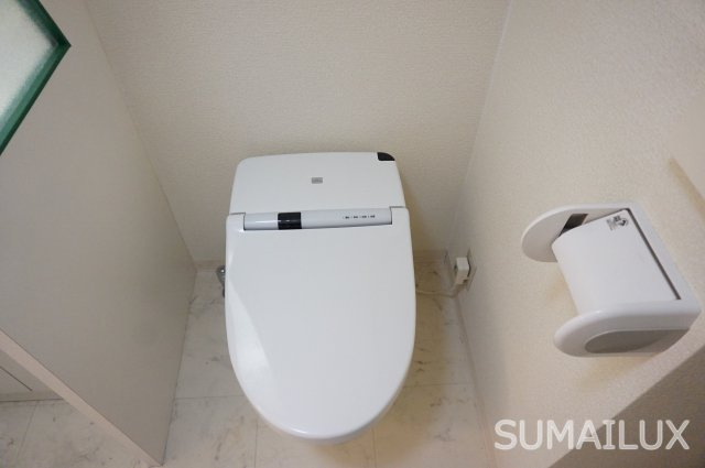 熊本市中央区草葉町の賃貸マンションのトイレ