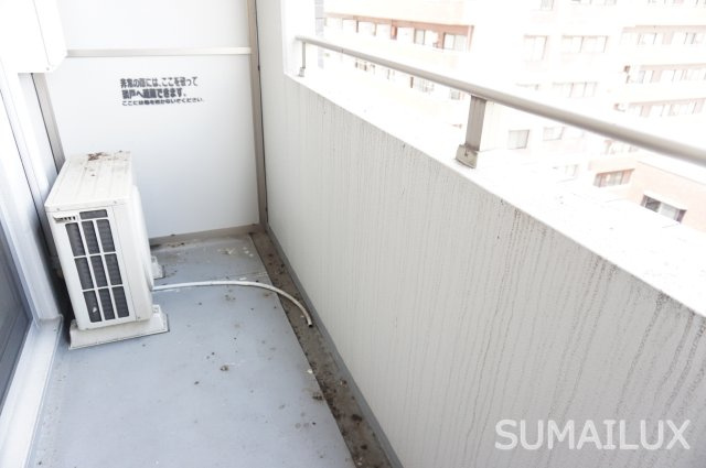 熊本市中央区草葉町の賃貸マンションのバルコニー
