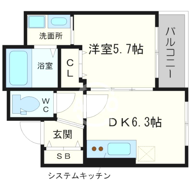 ティベルデの間取り|ティベルデ　間取り