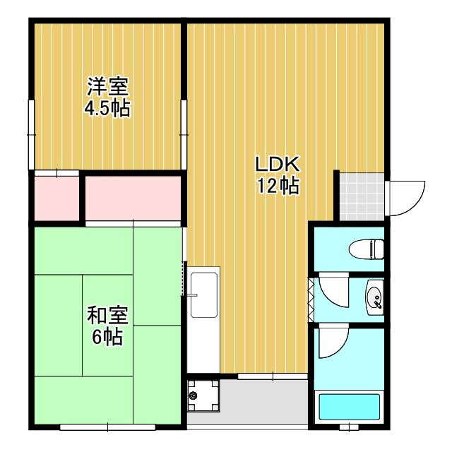 桜井ハイツの間取り