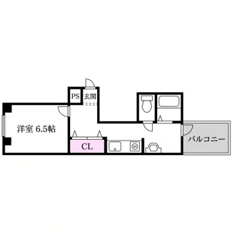 【間取り】 | ラフィーネ8号館