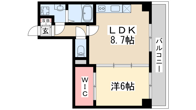 【間取り】 | セレニテ江坂四番館