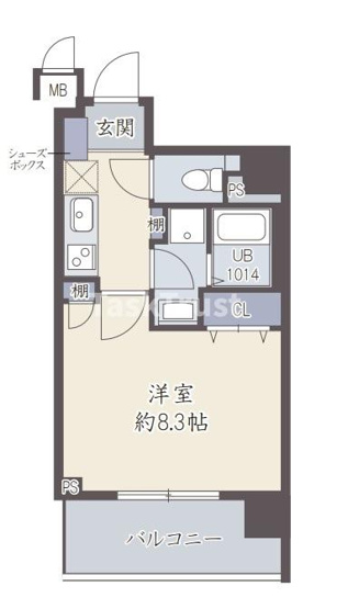 【間取り】 | LafortⅡ城北公園通