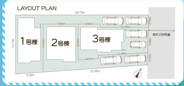 上尾市原市　01期　全3棟
