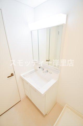 アノパーク加賀屋の洗面所