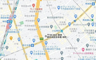 【地図】 | EDIT nihonbashi（エディット日本橋）