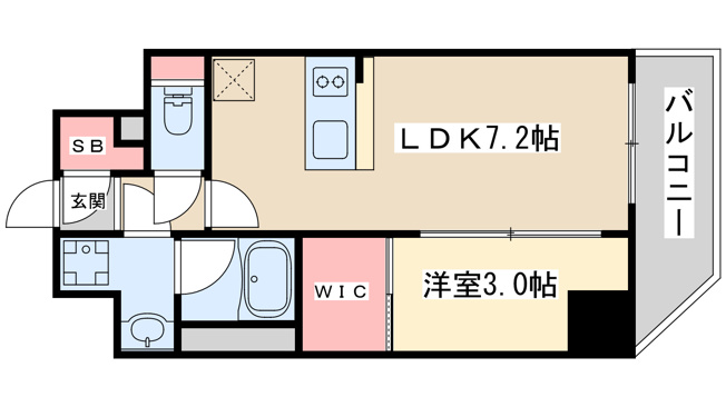 【間取り】 | エスリードレジデンスザ・グラン大阪ノア
