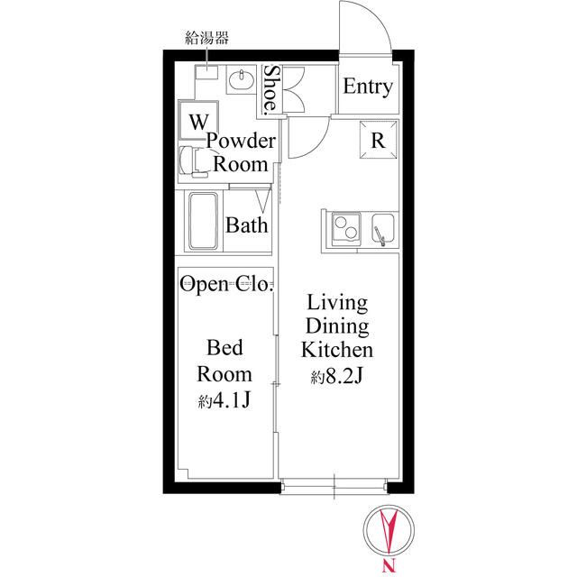 センプリーチェ西日暮里の間取り