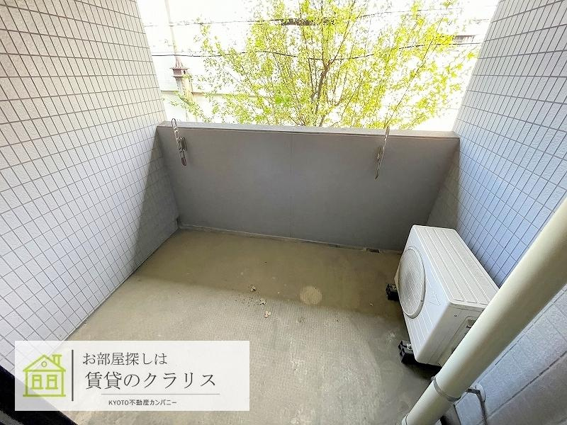 アクアプレイス京都東寺のバルコニー
