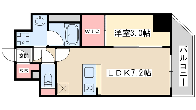 【間取り】 | エスリードレジデンスザ・グラン大阪ノア