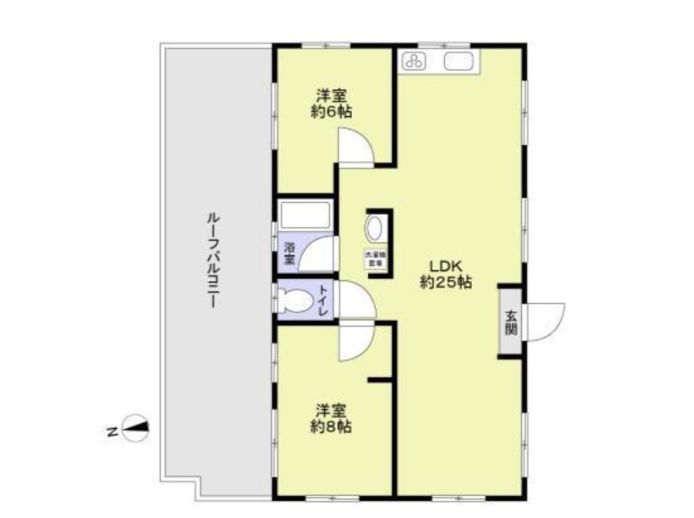 モデラートの間取り