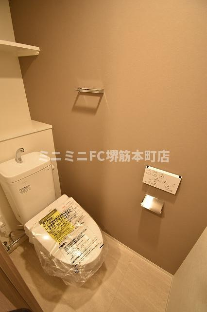 コンフォリア・リヴ北久宝寺Qのトイレ