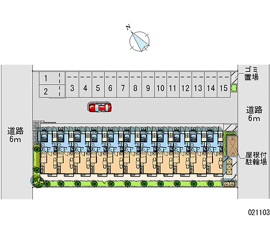 レオパレスクエスタの地図|画像4